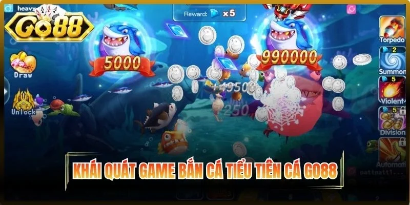 Khái quát game bắn cá tiểu tiên cá Go88