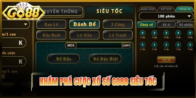 Khám phá Xổ Số Go88 siêu tốc