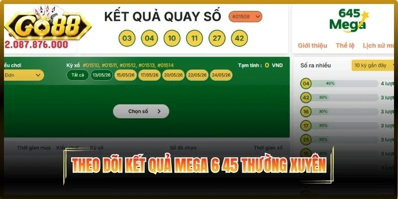 Theo dõi kết quả thường xuyên